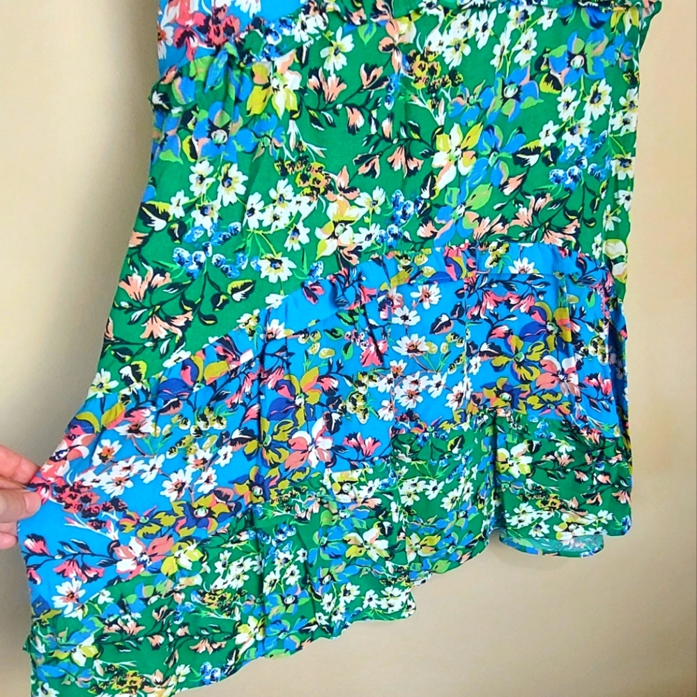 NWT Anthropologie Robin Tiered Floral Mini Dress - Picture 3 of 8